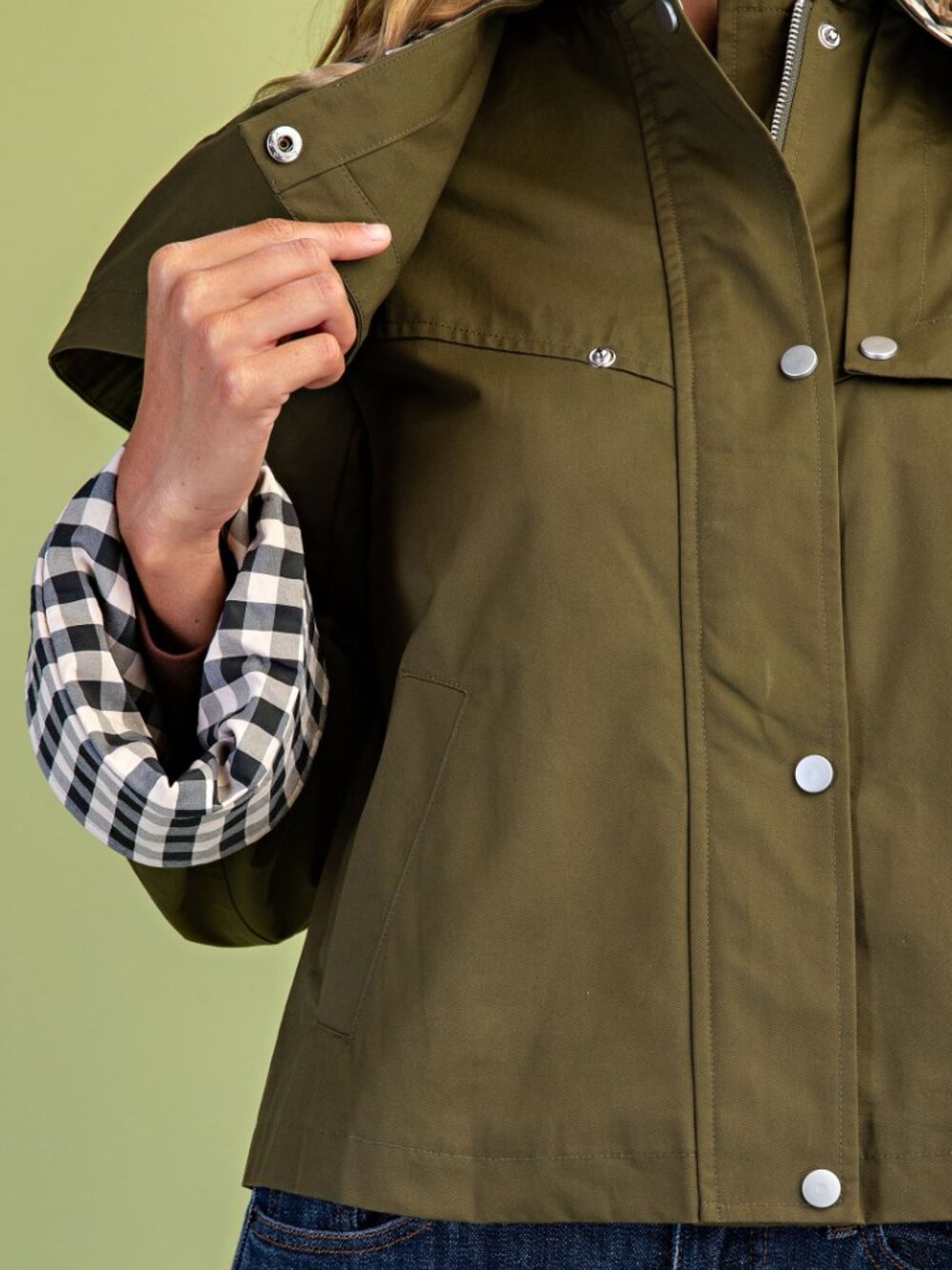 Gigio's Gingham Accented Jacket - Picture 3 of 8